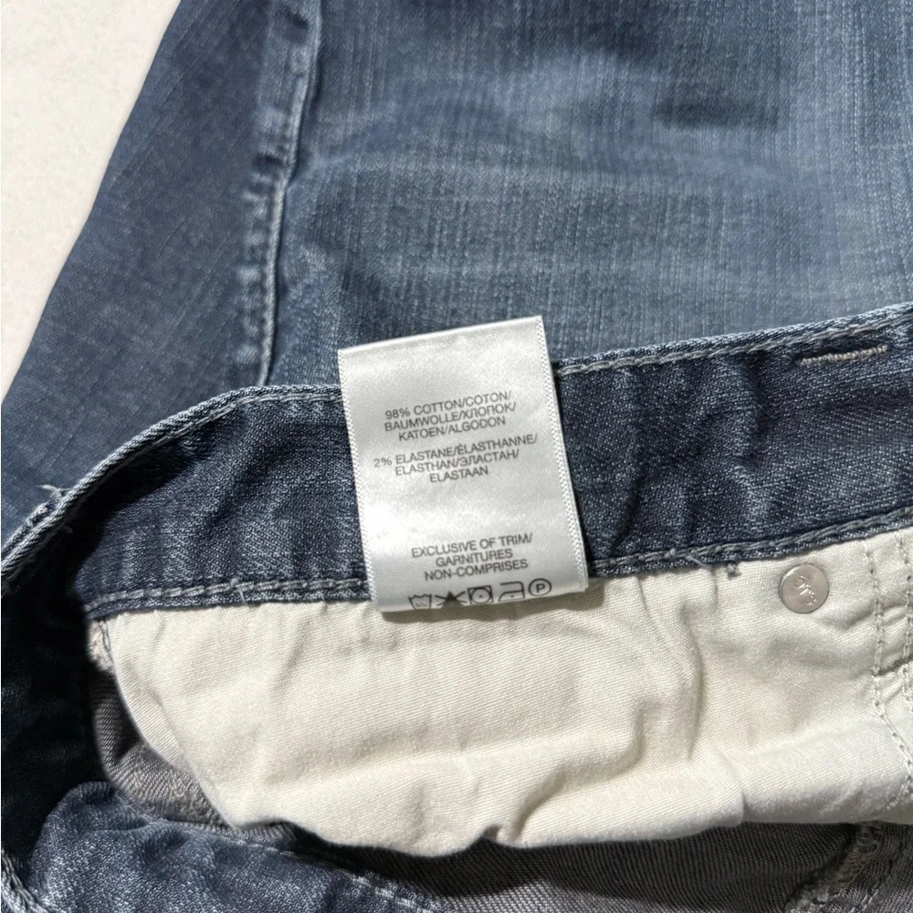 Silver Konrad Jeans Mens 36x31 Slim Fit Straight Blue Denim‎ Dark Wash